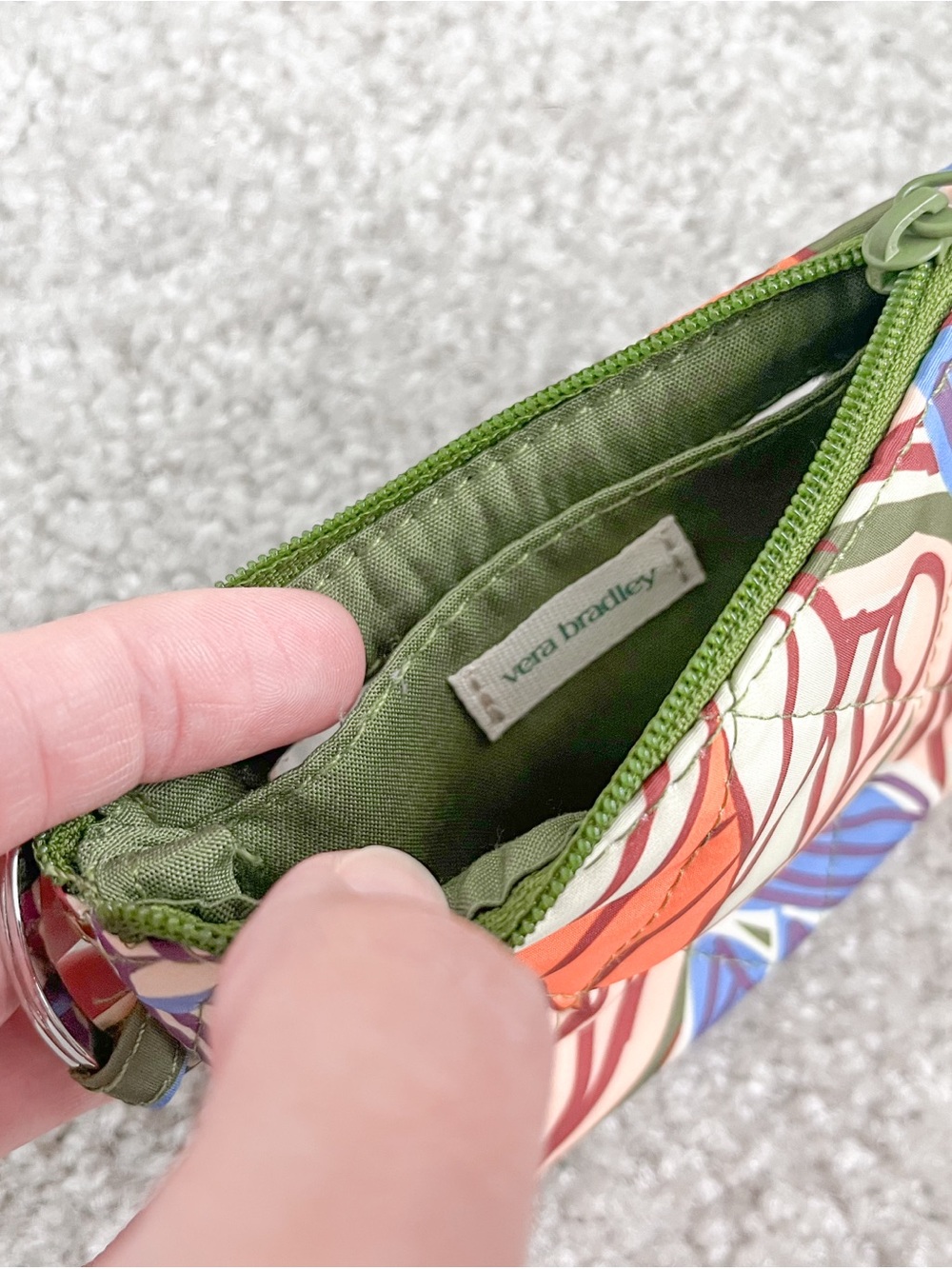 Vera Bradley Outlet | Dragonfly By | Zip ID Case - Picture 3 of 4